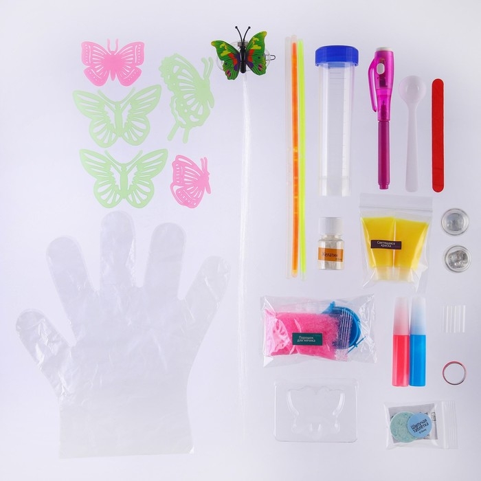 Набор для опытов «8 светящихся опытов», Принцессы Набор для опытов «8 светящихся опытов», Принцессы