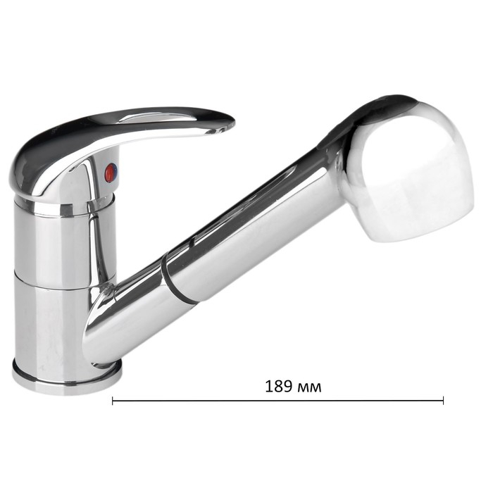 Смеситель для кухни Accoona A5440, однорычажный, с вытягивающейся лейкой, хром Смеситель для кухни Accoona A5440, однорычажный, с вытягивающейся лейкой, хром