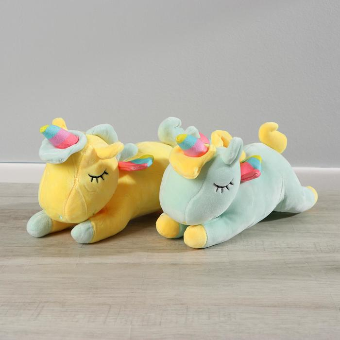 Мягкая игрушка «Единорог», 26 см, радужные крылья, цвета МИКС Мягкая игрушка «Единорог», 26 см, радужные крылья, цвета МИКС