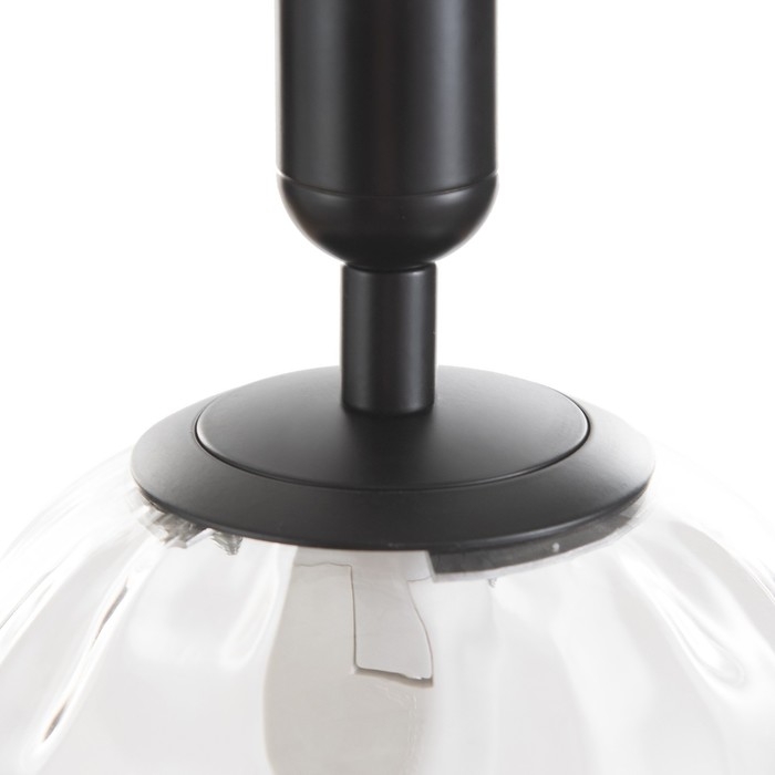 Светильник BayerLux Светильник BayerLux "Джавиер" Е14 40Вт черно-прозрачный 15х15х35-185 см