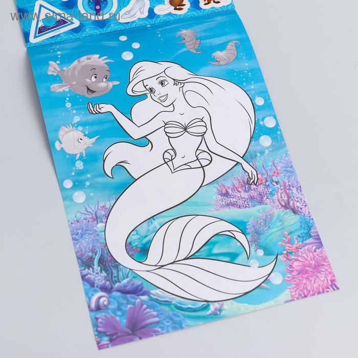 Книга с наклейками, Принцессы Книга с наклейками, Принцессы