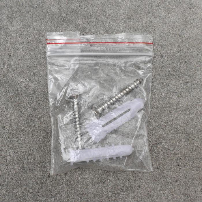 Крючок настенный на планке, двигающийся, Accoona A163-4, 4 шт, цвет хром Крючок настенный на планке, двигающийся, Accoona A163-4, 4 шт, цвет хром