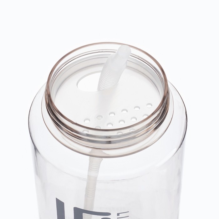 Бутылка для воды спортивная прозрачная, 1.8 л,  Бутылка для воды спортивная прозрачная, 1.8 л, "Риджент"