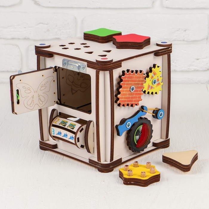 Бизикуб «Транспорт» со светом Бизикуб «Транспорт» со светом