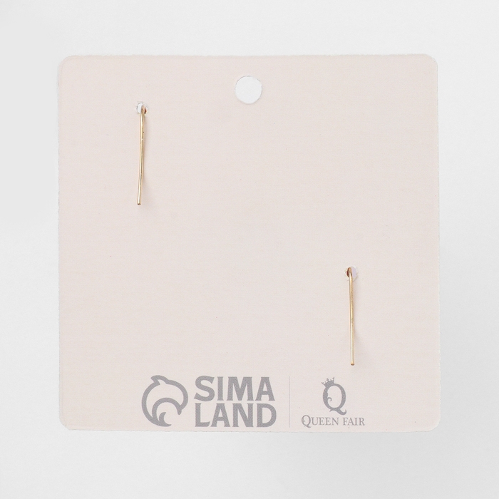 Новый год! Серьги «Новогодние» ёлочка в снегу, бело-красный в золоте Новый год! Серьги «Новогодние» ёлочка в снегу, бело-красный в золоте