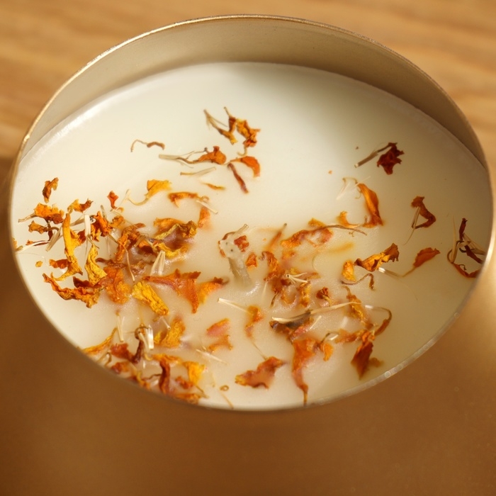 Ароматическая свеча в баночке 300 гр, marigold Ароматическая свеча в баночке 300 гр, marigold