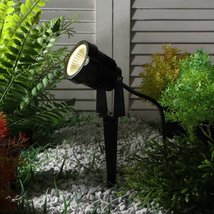 Светильник светодиодный грунтовый, 7 Вт, 630 Лм, IP65, 3000 К, 220 В Светильник светодиодный грунтовый, 7 Вт, 630 Лм, IP65, 3000 К, 220 В