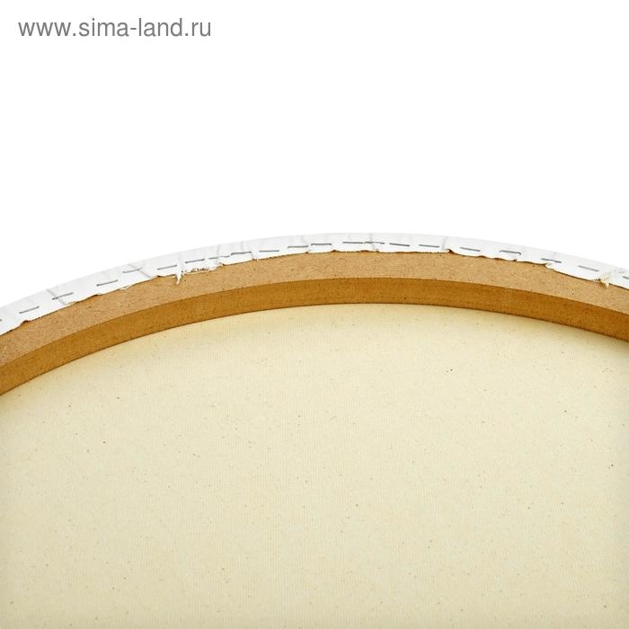 Холст круглый на подрамнике Calligrata, d-60 х 2 см, хлопок 100%, акриловый грунт, cреднезернистый, 380 г/м² Холст круглый на подрамнике Calligrata, d-60 х 2 см, хлопок 100%, акриловый грунт, cреднезернистый, 380 г/м²