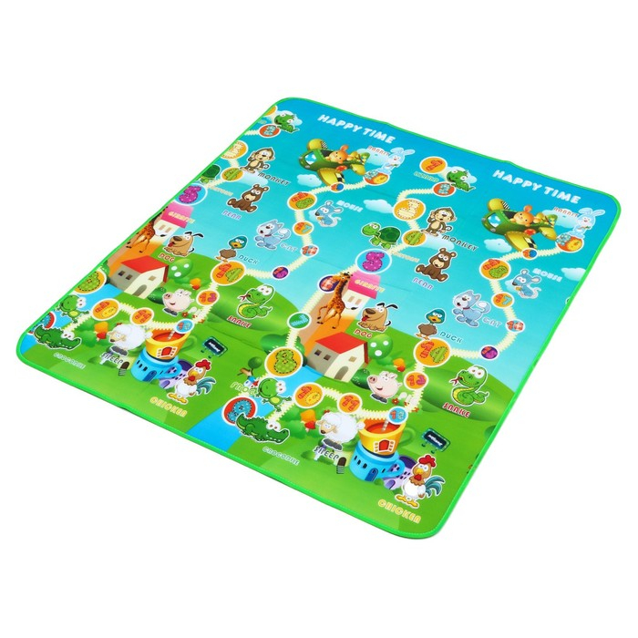 Игровой коврик для детей на фольгированной основе «Весёлый счёт», размер 180х150x0,5 см, Крошка Я Игровой коврик для детей на фольгированной основе «Весёлый счёт», размер 180х150x0,5 см, Крошка Я