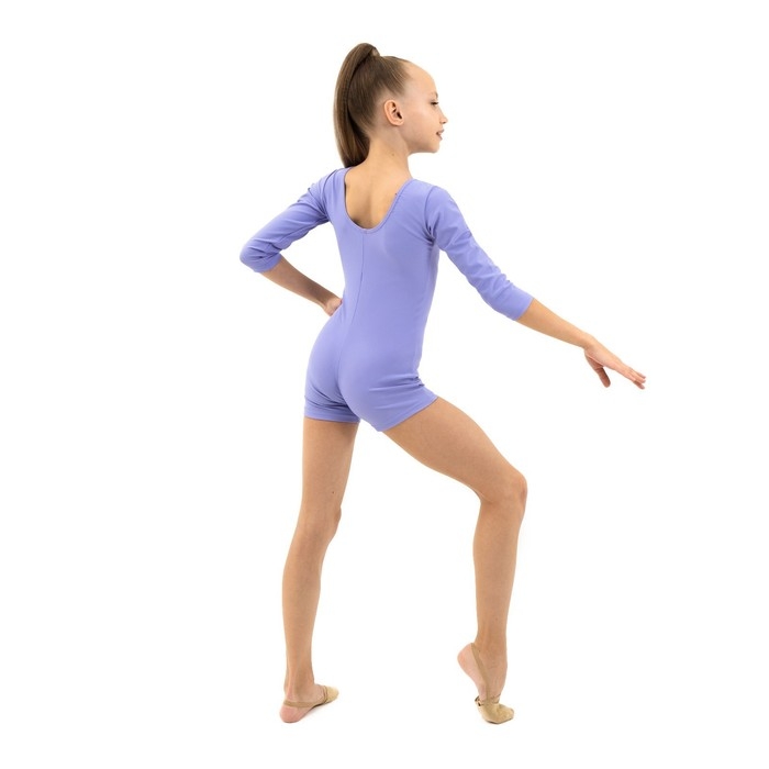 Купальник для гимнастики и танцев Grace Dance, р. 32, цвет сирень Купальник для гимнастики и танцев Grace Dance, р. 32, цвет сирень