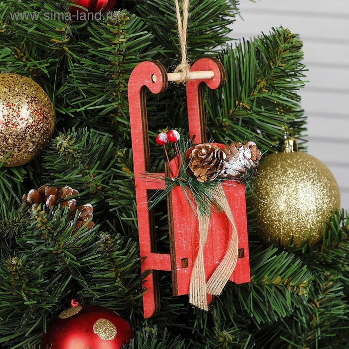 Подвеска новогодняя Подвеска новогодняя "Сани"