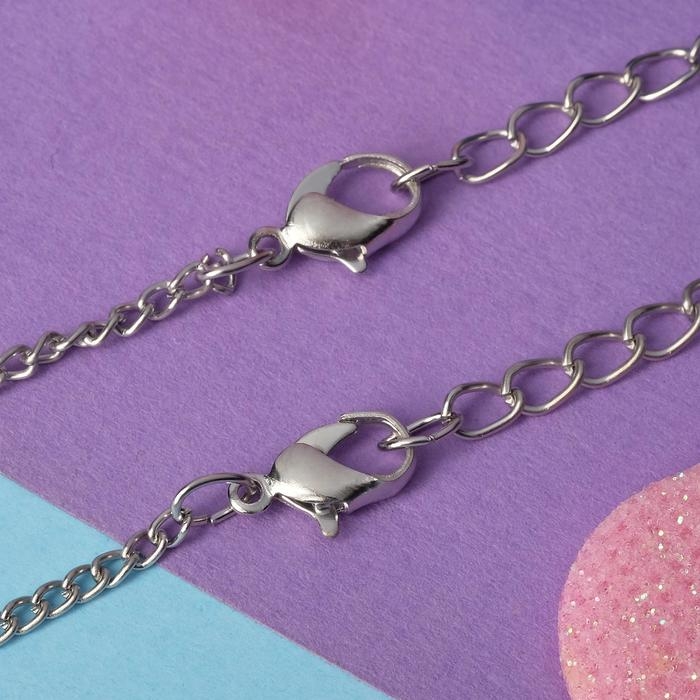 Кулоны неразлучники «Выбражулька», медвежата, 40 см, цветные в серебре Кулоны неразлучники «Выбражулька», медвежата, 40 см, цветные в серебре