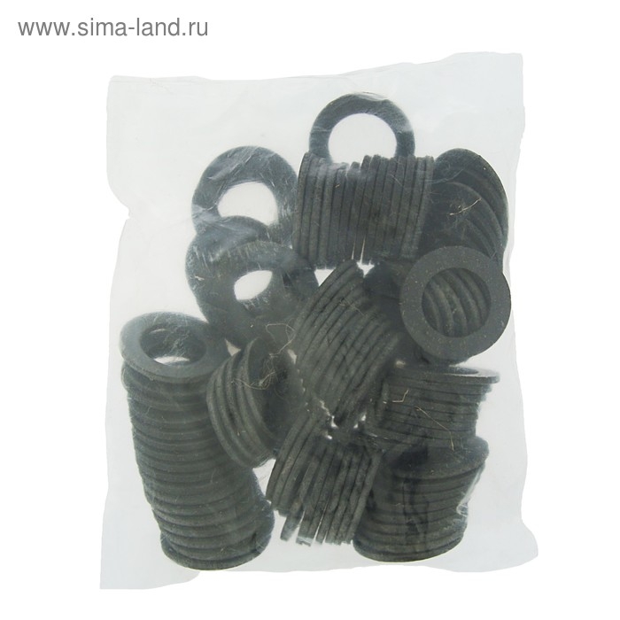 Прокладка резиновая Masterprof ИС.131109, для воды 1 Прокладка резиновая Masterprof ИС.131109, для воды 1",  набор 100 шт.