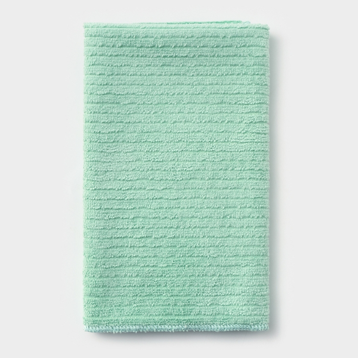 Тряпка для пола Доляна, 220 г/м², 50×60 см, микрофибра, с оверлоком, цвет МИКС Тряпка для пола Доляна, 220 г/м², 50×60 см, микрофибра, с оверлоком, цвет МИКС