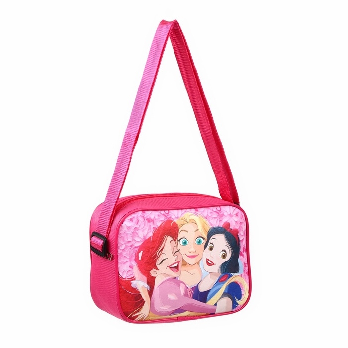 Сумка детская для девочки через плечо 19.5×14.5×7см, Принцессы Сумка детская для девочки через плечо 19.5×14.5×7см, Принцессы