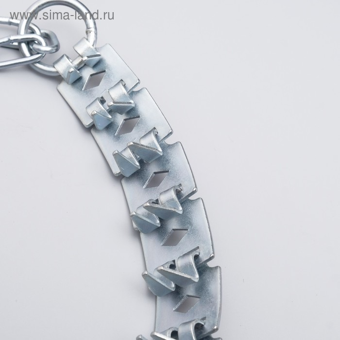 Ошейник строгий пластинчатый, цинк, 60 х 2,7 см Ошейник строгий пластинчатый, цинк, 60 х 2,7 см