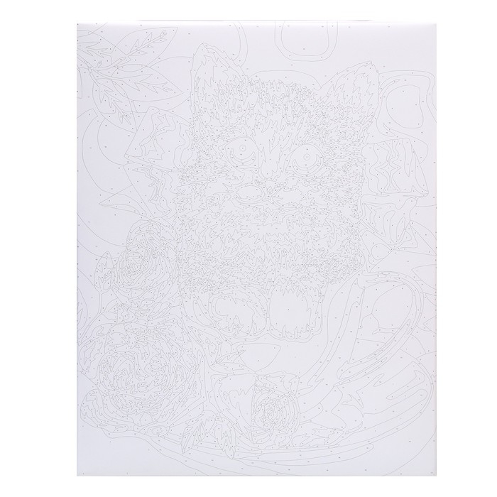 Картина по номерам на холсте с подрамником «Котёнок в чашке», 40 х 50 см Картина по номерам на холсте с подрамником «Котёнок в чашке», 40 х 50 см