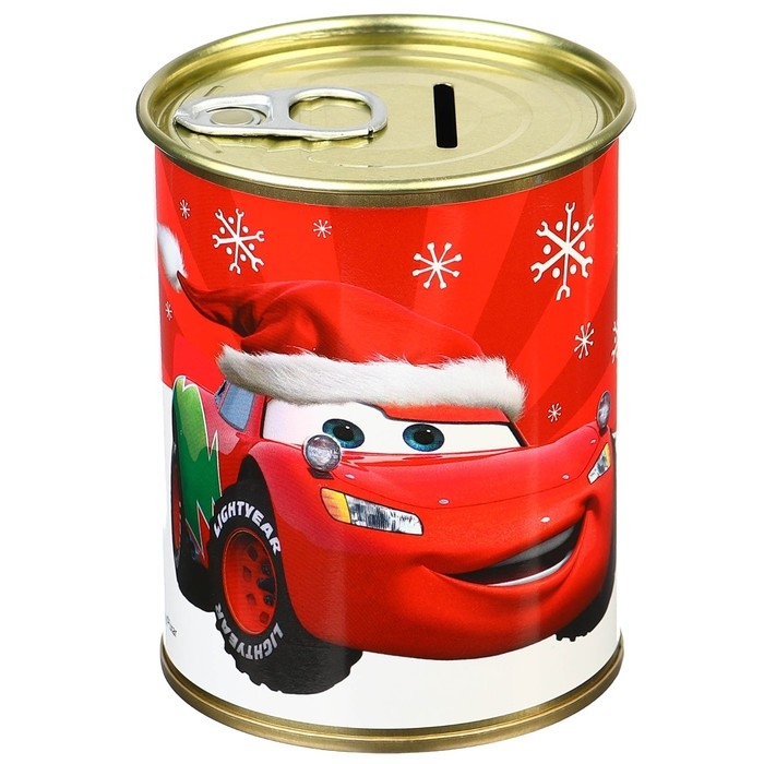 Копилка на Новый год, 9.5х9.5х7.5 см, Тачки Копилка на Новый год, 9.5х9.5х7.5 см, Тачки