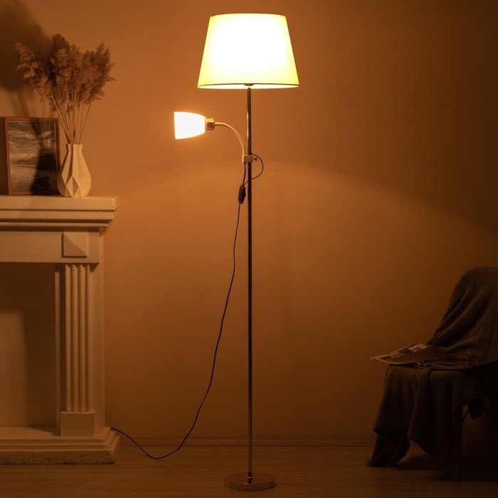 Торшер 19030/2GD E27 40Вт золото 41х41х180 см