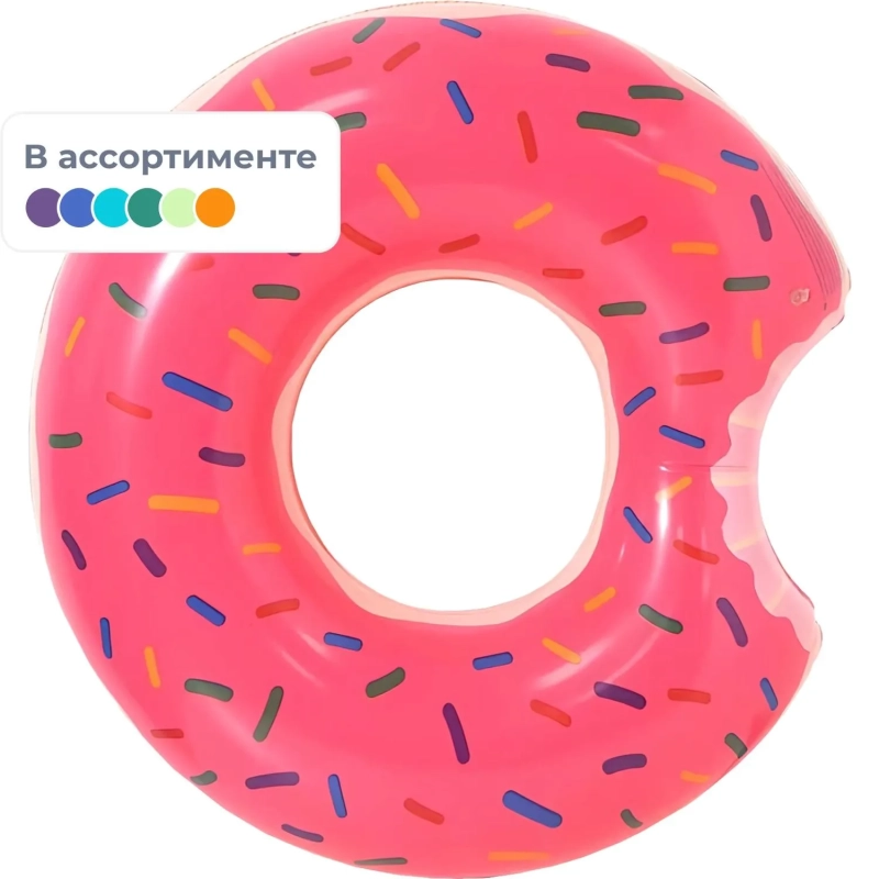 Круг надувной Пончик Ecos, 85 см, 993175