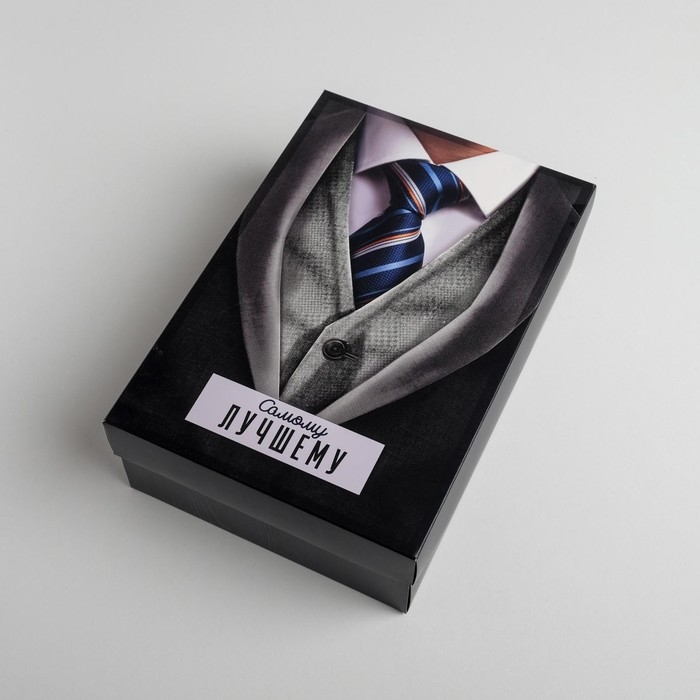 Коробка подарочная складная, упаковка, «Джентельмен», 30 х 20 х 9 см Коробка подарочная складная, упаковка, «Джентельмен», 30 х 20 х 9 см