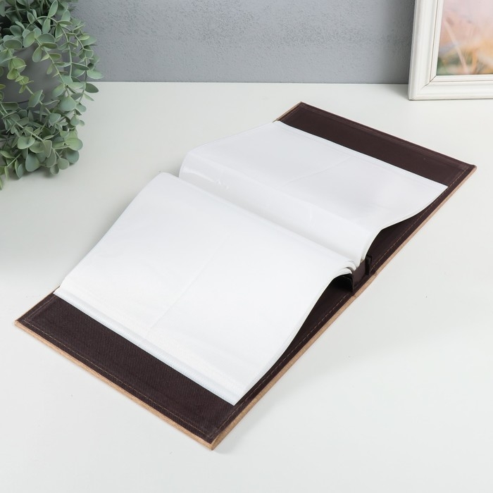 Фотоальбом на 120 фото 10х15 см Фотоальбом на 120 фото 10х15 см "Маленькая модница" кожзам МИКС 26х23х3,8 см