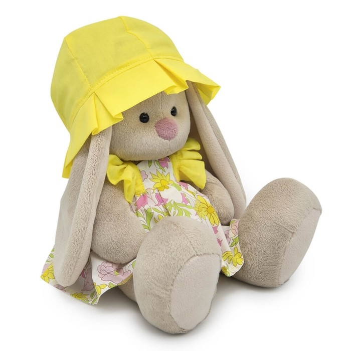 Мягкая игрушка «Зайка Ми», в летнем комплекте с панамой, 18 см Мягкая игрушка «Зайка Ми», в летнем комплекте с панамой, 18 см