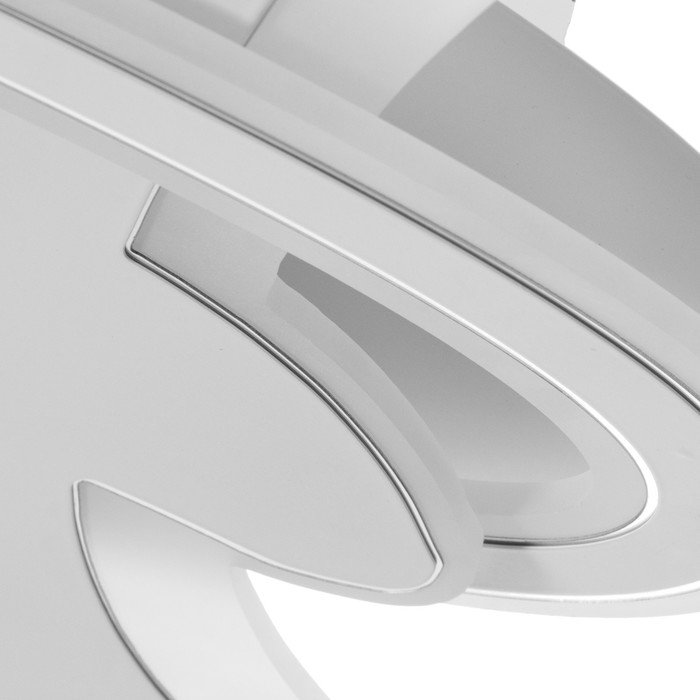 Люстра с ПДУ Люстра с ПДУ "Дельфин LED 140Вт 3000-6000К диммер белый 60х60х9 см BayerLux