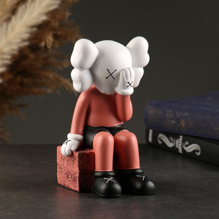 Фигура  Фигура "Клоун на сундуке" 16х10см