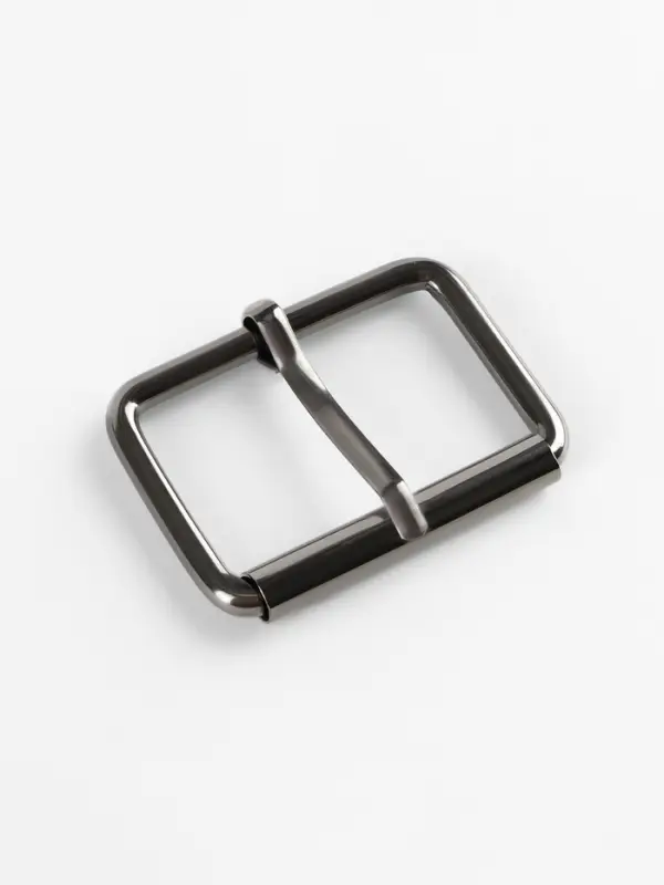 Пряжка проволочная, 4.6&times;3.4 см, 38 мм, 5 шт., цвет чёрный никель