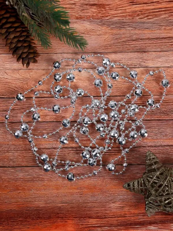 Бусы на ёлку &laquo;Шары&raquo;, длина 2.7 м, d=14 мм, МИКС