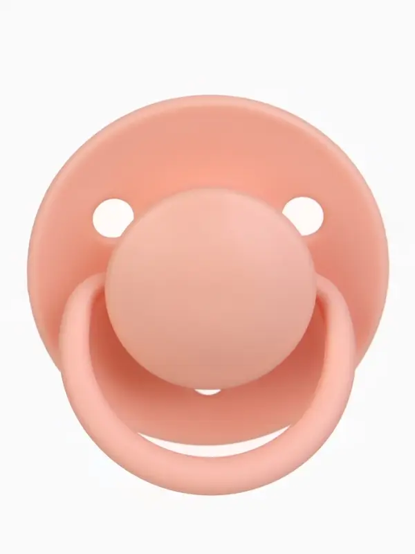 Соска - пустышка классическая, латекс, цв.персиковый, в контейнере, от 6 мес., M&B Соска - пустышка классическая, латекс, цв.персиковый, в контейнере, от 6 мес., M&B