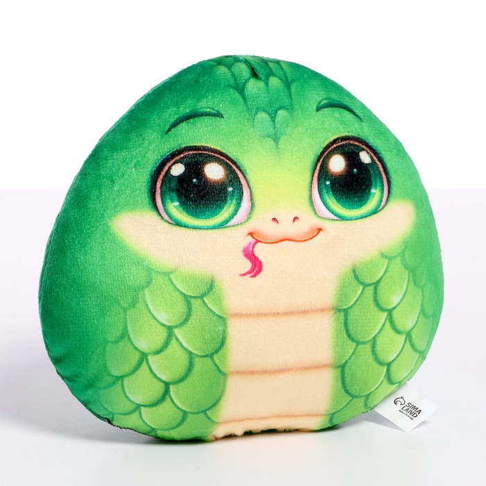 Новый год! Мягкая игрушка «Змея», зеленая Новый год! Мягкая игрушка «Змея», зеленая