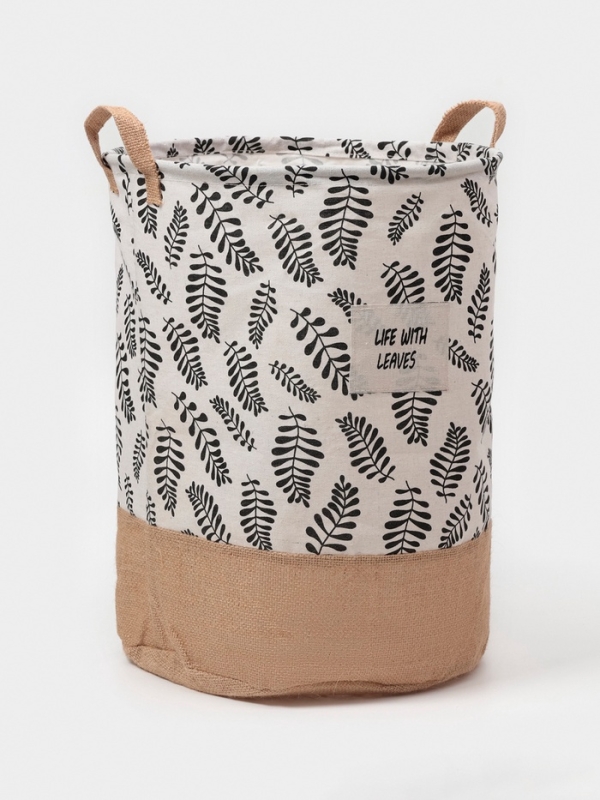 Корзина для белья Доляна «Крафт», 35×42 см, бежевая Корзина для белья Доляна «Крафт», 35×42 см, бежевая