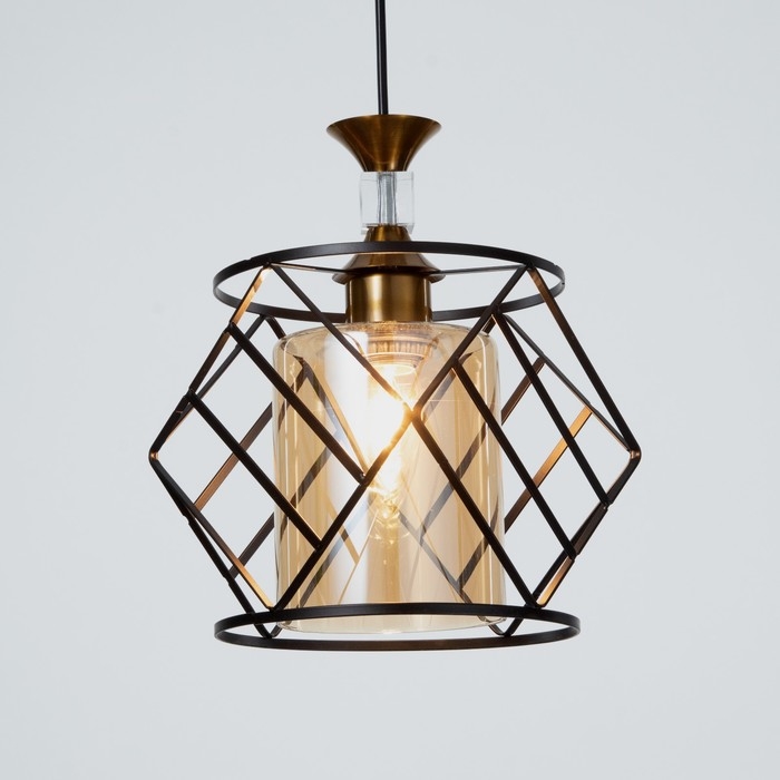 Светильник BayerLux Светильник BayerLux "Куара" E27 40Вт черный 28х28х19-119 см