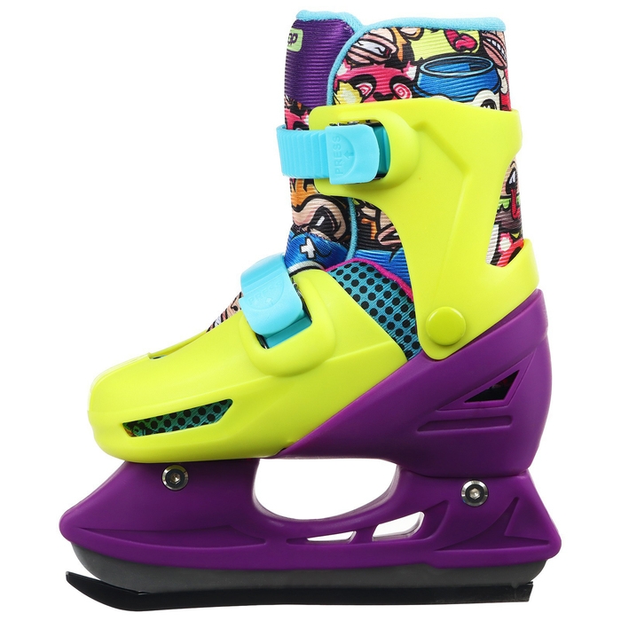 Коньки детские раздвижные ONLITOP «Комиксы», р. 30-33