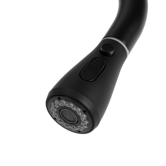 Смеситель для кухни ZEIN Z7212, кран для питьевой воды, с выдвижной лейкой, латунь, черный    924026 Смеситель для кухни ZEIN Z7212, кран для питьевой воды, с выдвижной лейкой, латунь, черный    924026