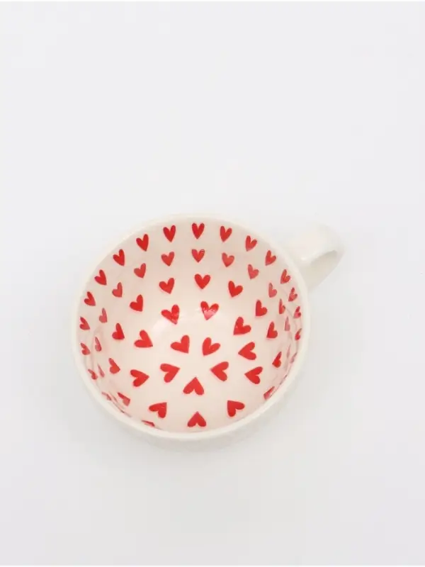 Кружка керамическая &laquo;Сердечки&raquo;, 290 мл