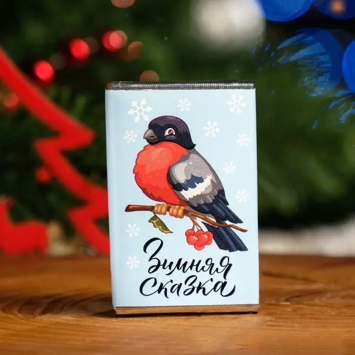 Шоколад молочный Шоколад молочный "Новогодний", 12 г