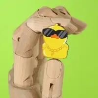 Значок деревянный &laquo;Мутки куртки&raquo;, серия мемы , 2,5 х 3,2 см