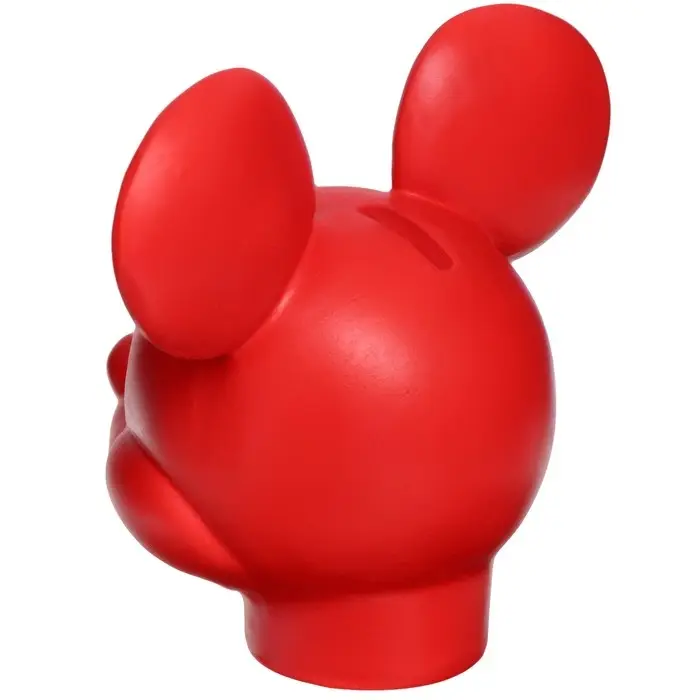 Копилка Микки Маус, гипс, 16х14х13 см, красный, DISNEY Копилка Микки Маус, гипс, 16х14х13 см, красный, DISNEY