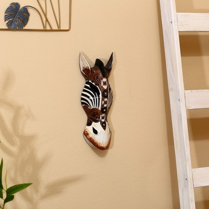 Маска Маска "Зебра" албезия 30 см