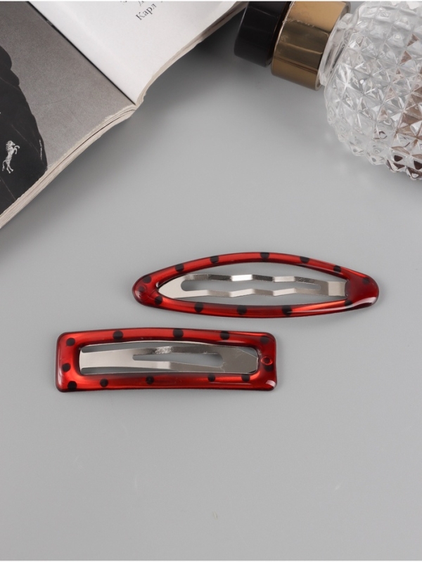 Невидимка для волос Невидимка для волос "Фрида" (набор 4 шт) 8 и 7 см, коричневый