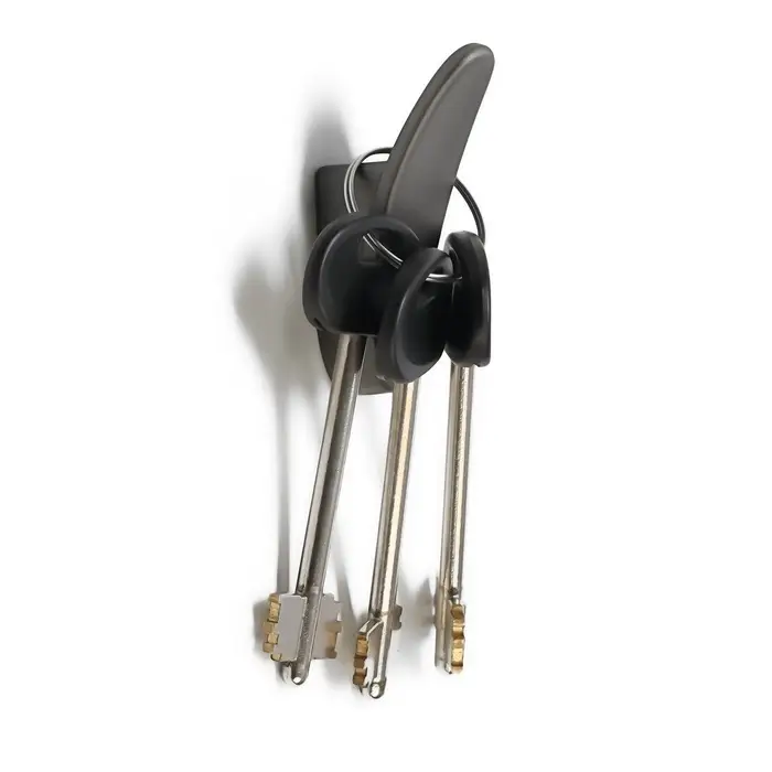 Крючок мебельный CAPPIO PLATE, однорожковый, графит