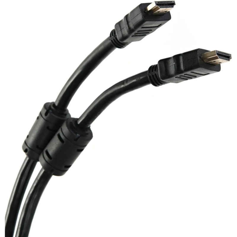 Кабель HDMI-19M-HDMI-19M ver 2.0+3D/Ethern,2 ф-ра 10m Telecom (TCG200F-10M)