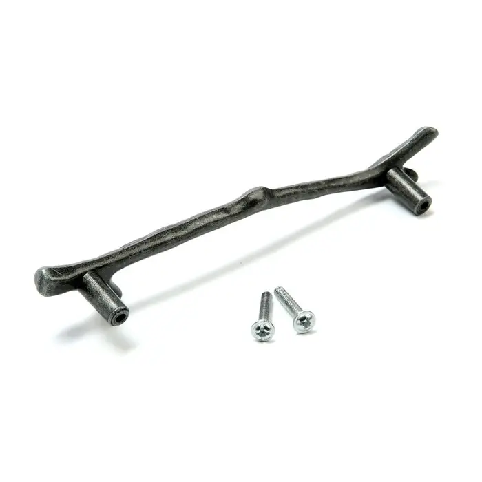 Ручка-скоба CAPPIO RSC009 &laquo;Ветка&raquo;, м/о 128 мм, цвет старинное серебро