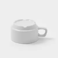 Чашка Дулевский фарфор &laquo;Белая&raquo;, 170 мл, d=8.3 см, штабелируемая, белая