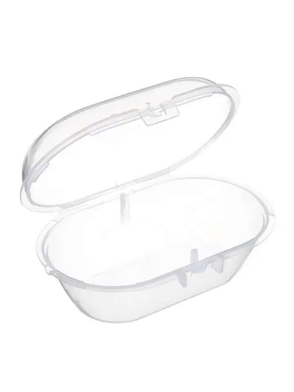 Набор классических пустышек, 2 шт., латекс, цв.айвори/зеленый, в контейнере, от 0 +., M&B Набор классических пустышек, 2 шт., латекс, цв.айвори/зеленый, в контейнере, от 0 +., M&B