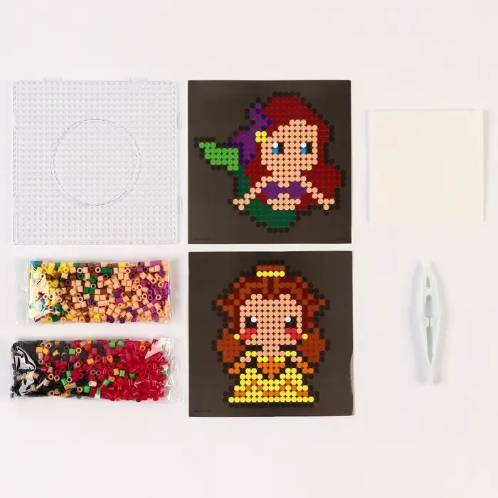 Мозаика 3 в 1 &laquo;Принцессы&raquo;, аквамозаика, термомозаика и мозаика из EVA, 4+