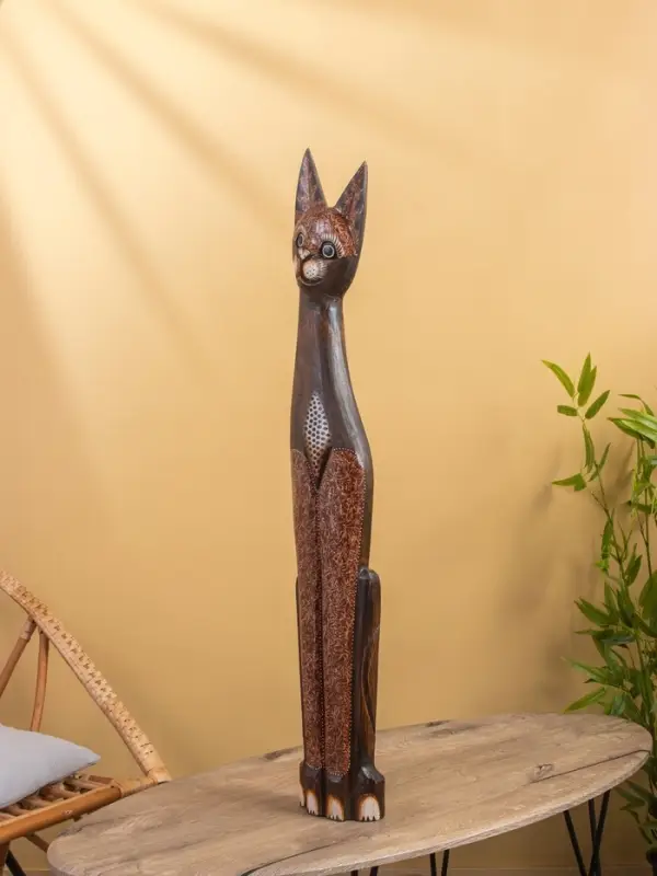 Сувенир дерево "Кошка" 100 см, МИКС